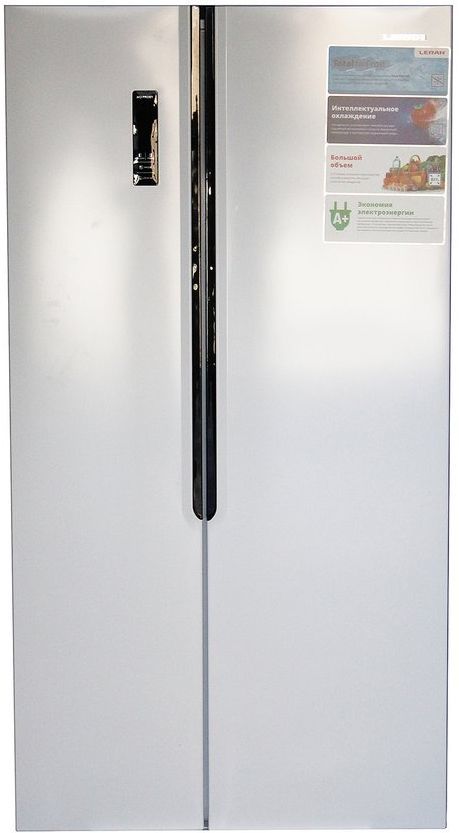 Холодильник Leran SBS 300 W NF белый умный холодильник xiaomi viomi smart refrigerator large screen side by side al 21face 2s 640l bcd 640wmlad03b