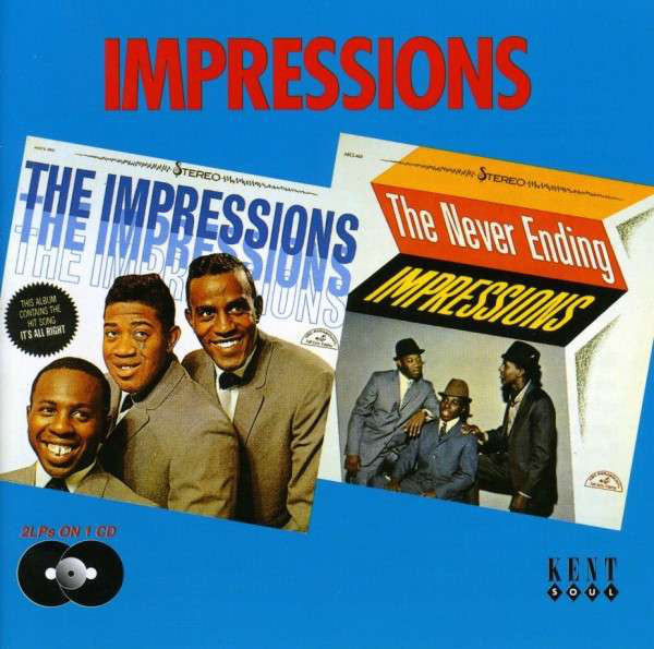 The Impressions – The Impressions / The Never Ending Impressions (1 CD)