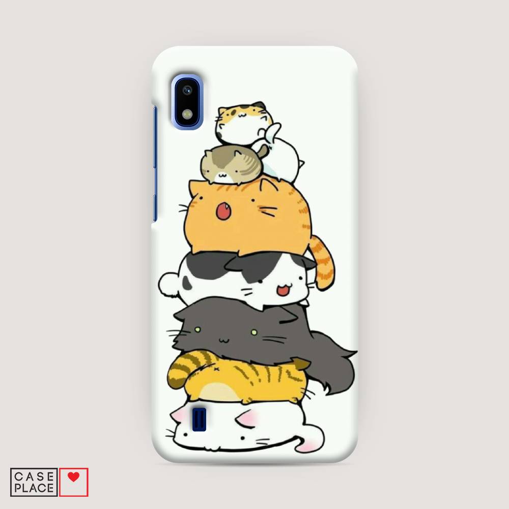 

Пластиковый чехол "Бутерброд из котиков" на Samsung Galaxy A10, 27920-7