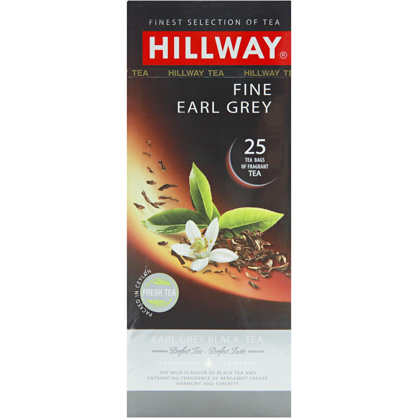 

Чай черный Хиллвей Fine Earl Grey 2 г х 25 шт