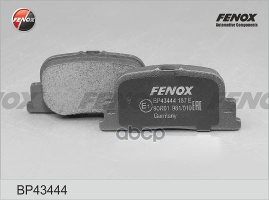 

Колодки Тормозные Передние FENOX арт. BP43444