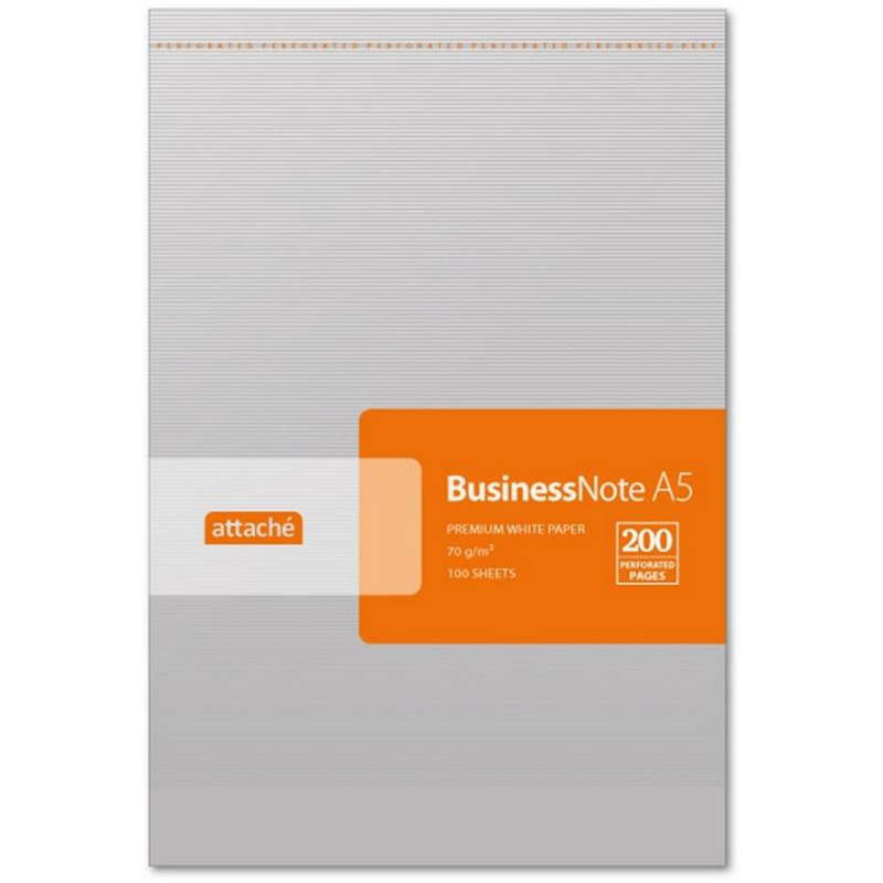 

Блокнот Attache Микроперфорация А5 100л. склейка клетка, bl-340