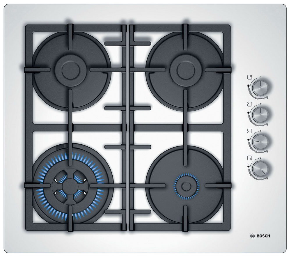 

Встраиваемая газовая панель Bosch POH6C2O90R White, POH6C2O90R