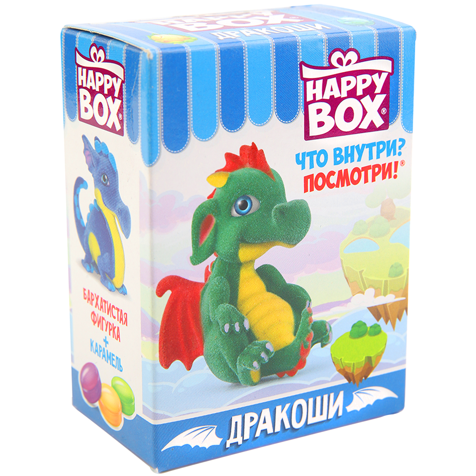 

Леденцовая карамель Happy Box Дракоши с игрушкой 18 г