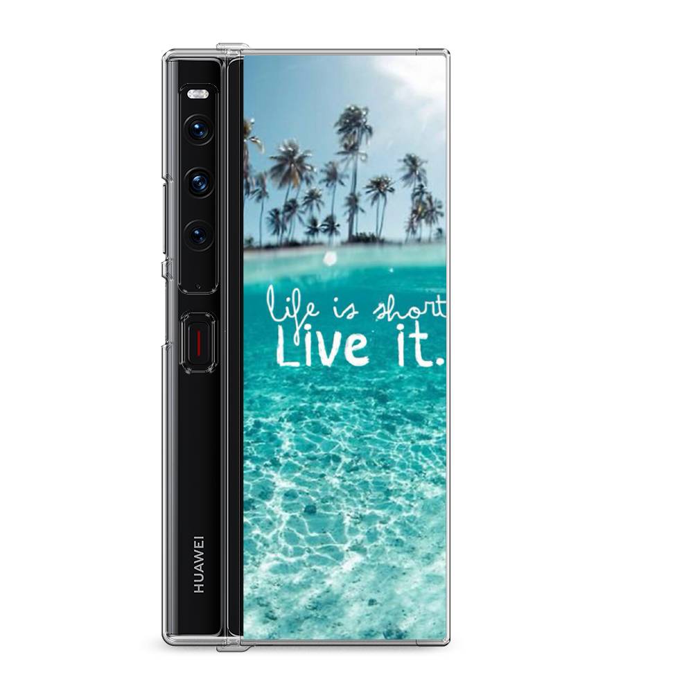 

Силиконовый чехол "Live it" на Huawei Mate Xs 2 / Хуавеи Мате Xs 2