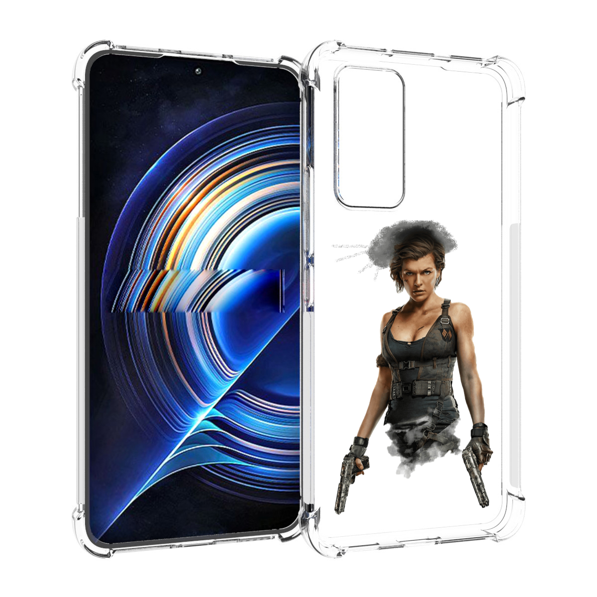 

Чехол MyPads Resident-Evil для Tecno Camon 19 Neo, Прозрачный, Tocco