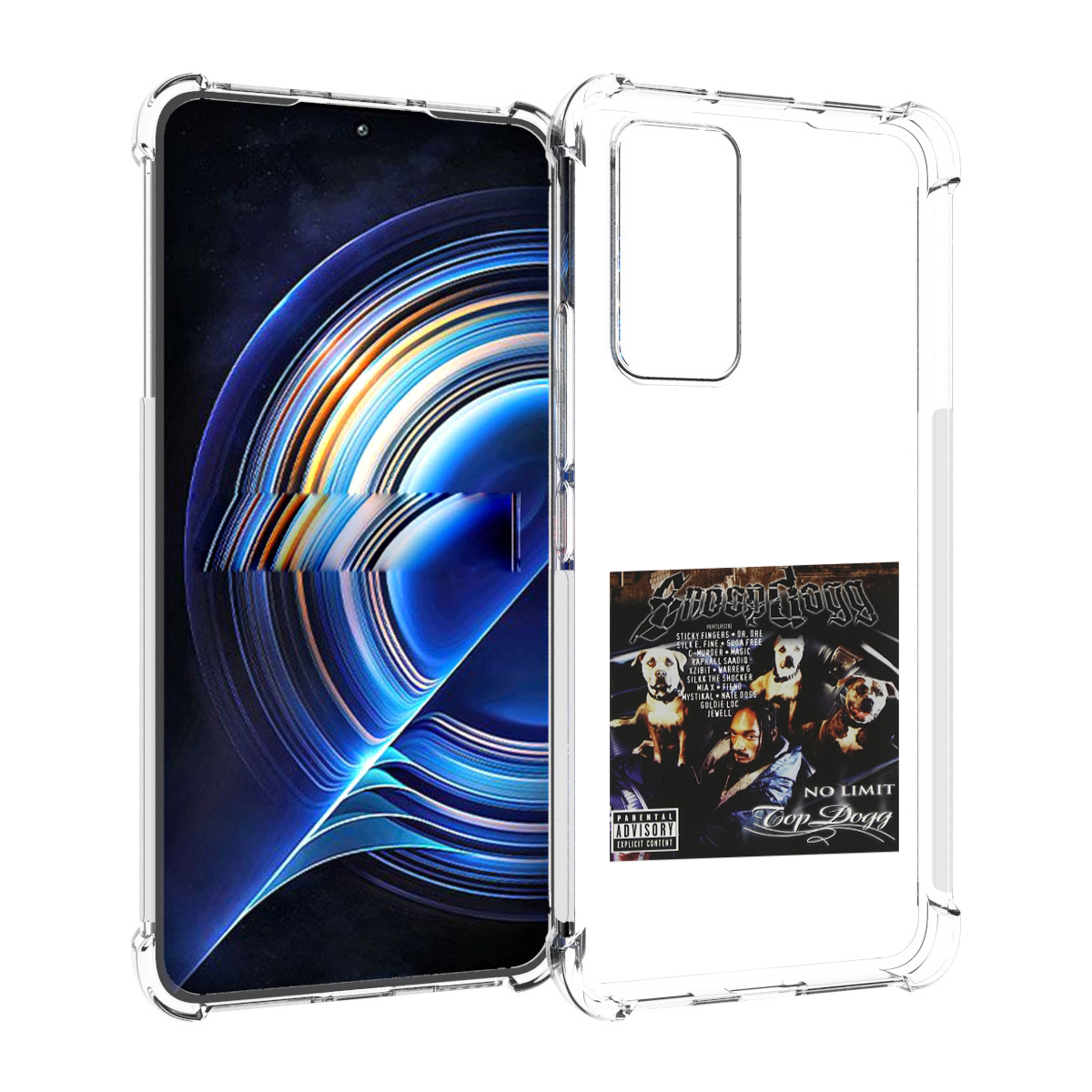

Чехол MyPads Snoop Dogg NO LIMIT TOP DOGG для Tecno Camon 19 Neo, Прозрачный, Tocco