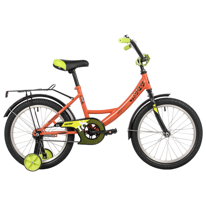 

Велосипед NOVATRACK Vector-18"-22г. (10" / оранжевый (183VECTOR.OR22) )
