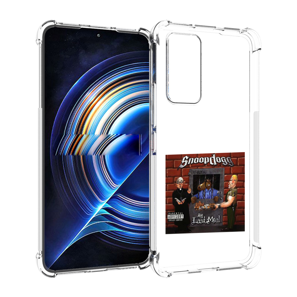 

Чехол MyPads Snoop Dogg THA LAST MEAL для Tecno Camon 19 Neo, Прозрачный, Tocco