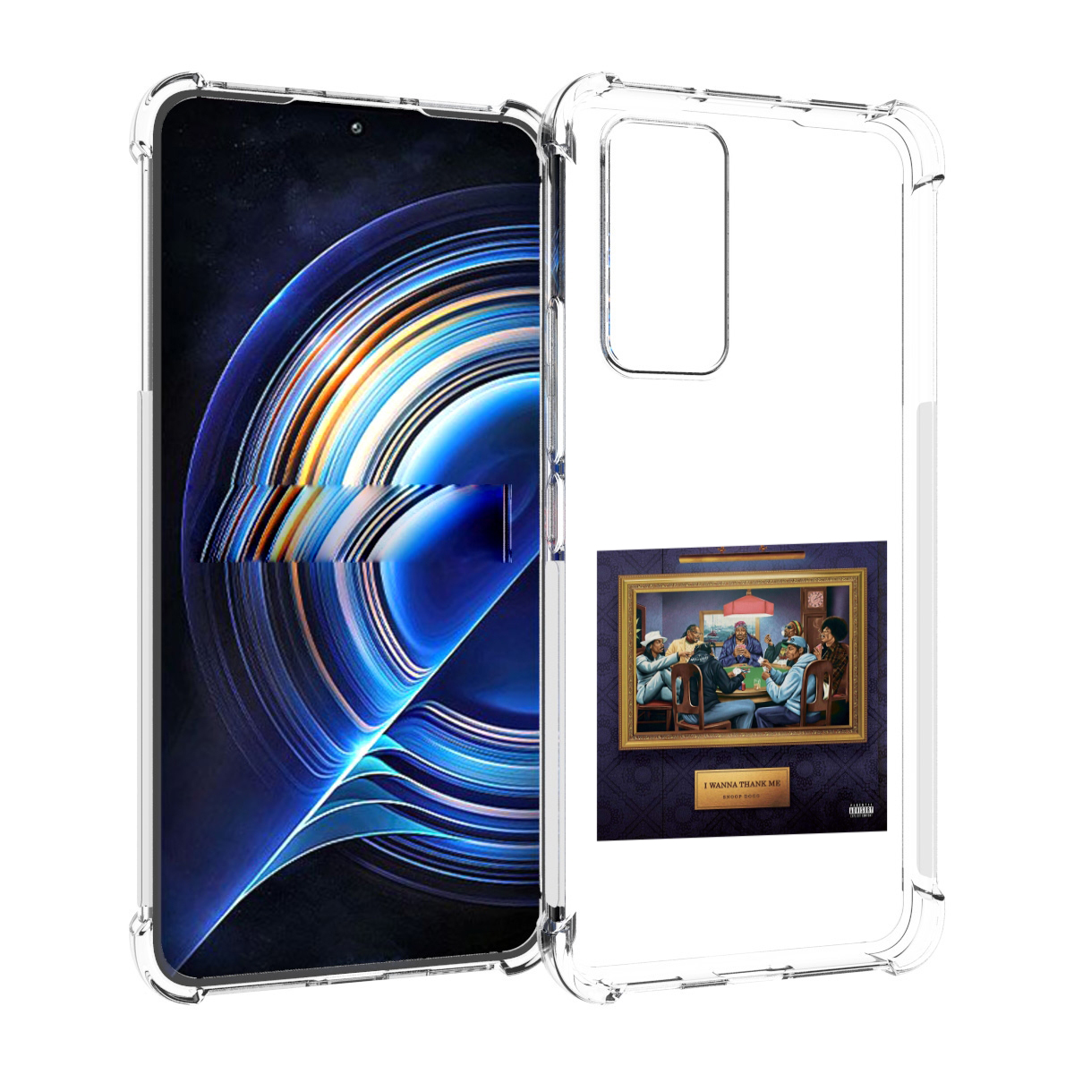 

Чехол MyPads Snoop Dogg WANNA THANK ME для Tecno Camon 19 Neo, Прозрачный, Tocco