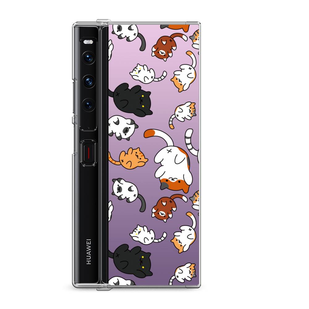 

Силиконовый чехол "Котопад" на Huawei Mate Xs 2 / Хуавеи Мате Xs 2