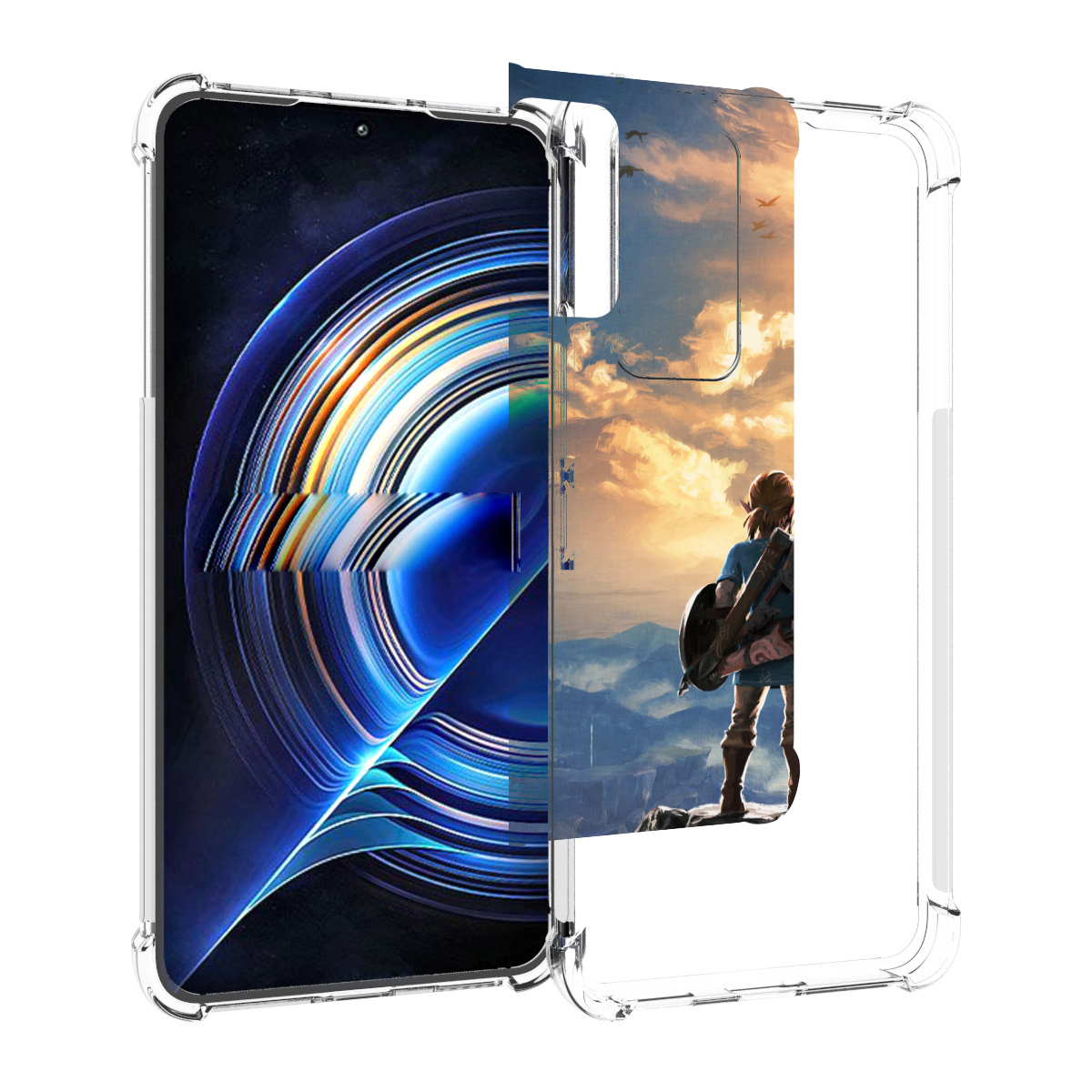 

Чехол MyPads The Legend of Zelda для Tecno Camon 19 Neo, Прозрачный, Tocco