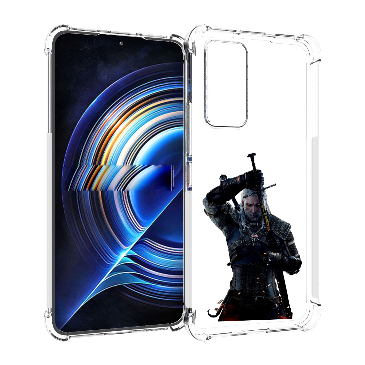 

Чехол MyPads The-Witcher-3-Ведьмак для Tecno Camon 19 Neo, Прозрачный, Tocco