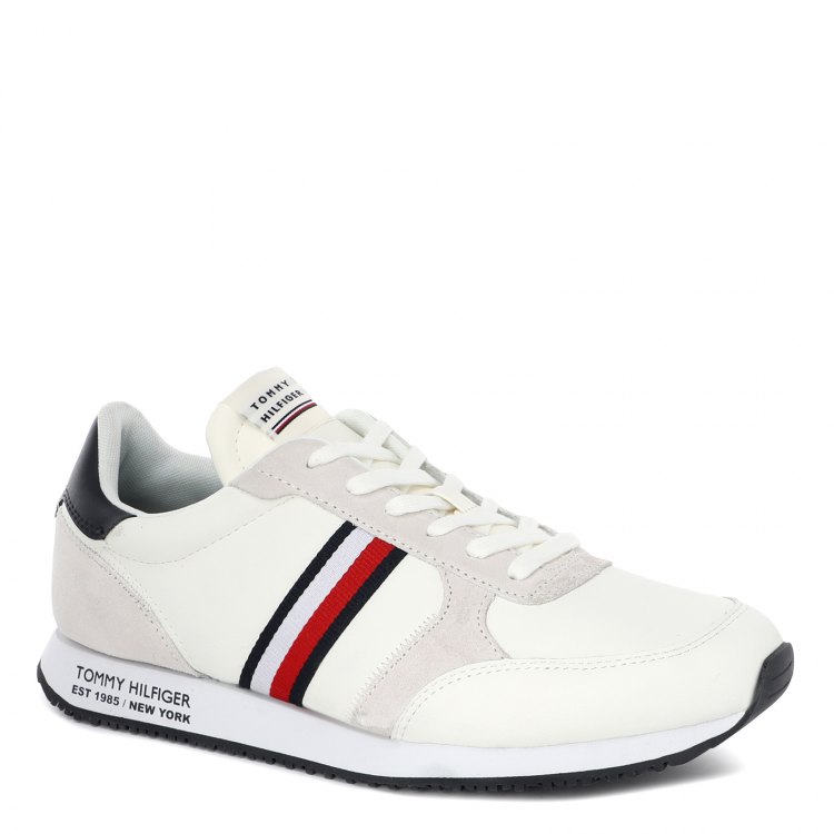 фото Кроссовки мужские tommy hilfiger fm0fm03632 белые 41 eu