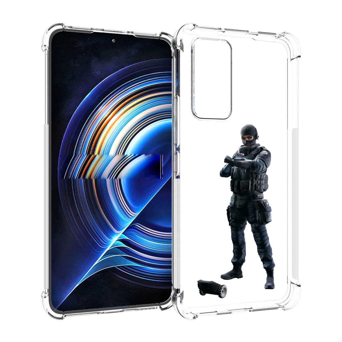 

Чехол MyPads Tom-Clancy's-Rainbow-Six-1 для Tecno Camon 19 Neo, Прозрачный, Tocco