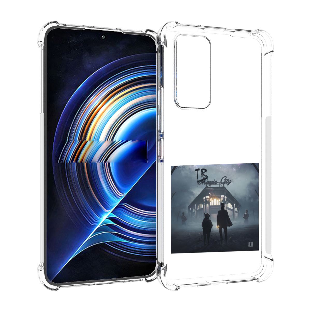 

Чехол MyPads Tragic City ЛСП для Tecno Camon 19 Neo, Прозрачный, Tocco