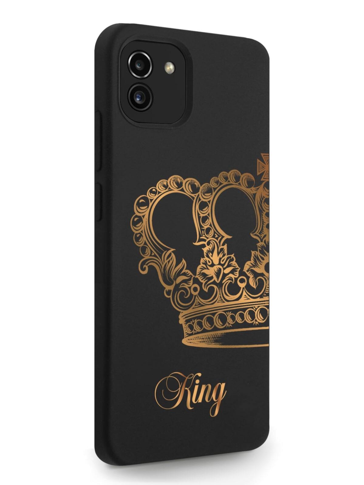 фото Чехол musthavecase для samsung galaxy a03 king черный