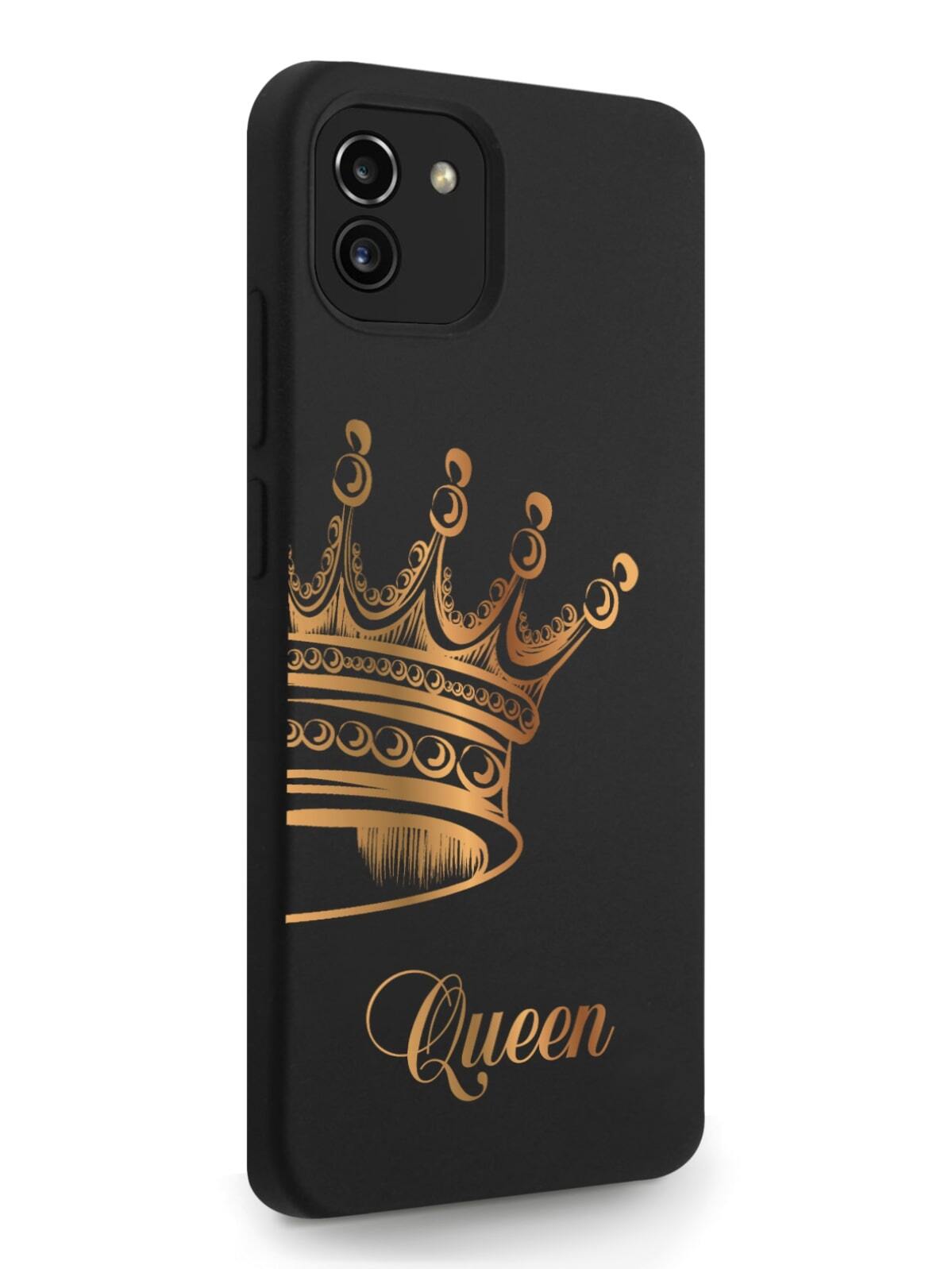 фото Чехол musthavecase для samsung galaxy a03 queen черный