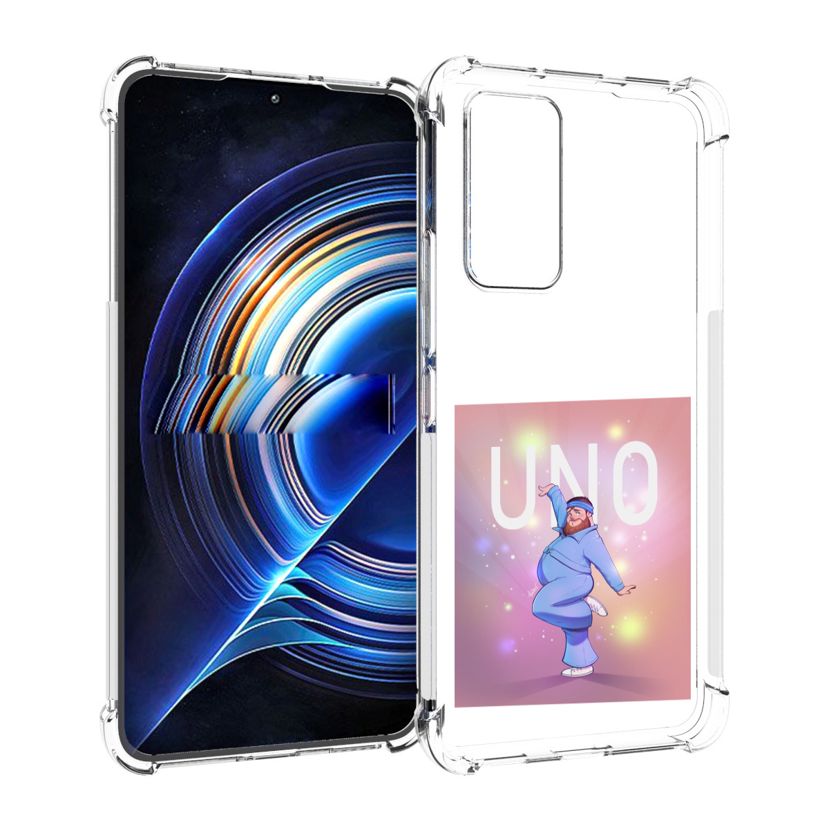 

Чехол MyPads UNO-танцор для Tecno Camon 19 Neo, Прозрачный, Tocco