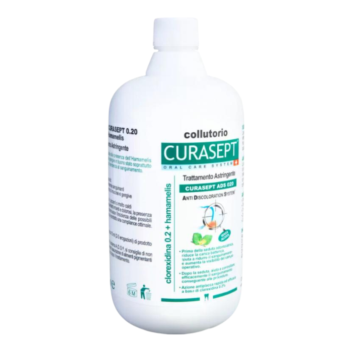 

Ополаскиватель Curasept Astrigent Chx 0.2% с гамамелисом виргинским (ADS 020), 900 мл