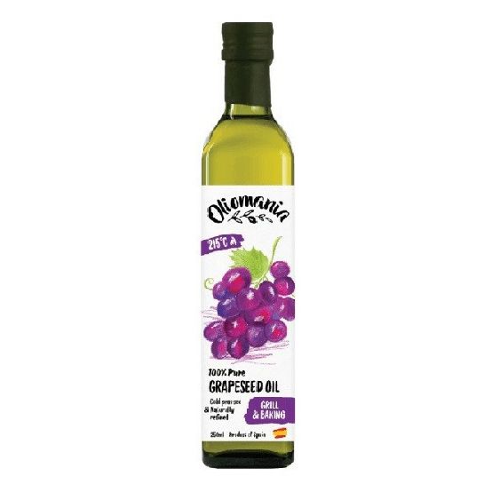 Масло виноградной косточки Oliomania рафинированное 250 мл