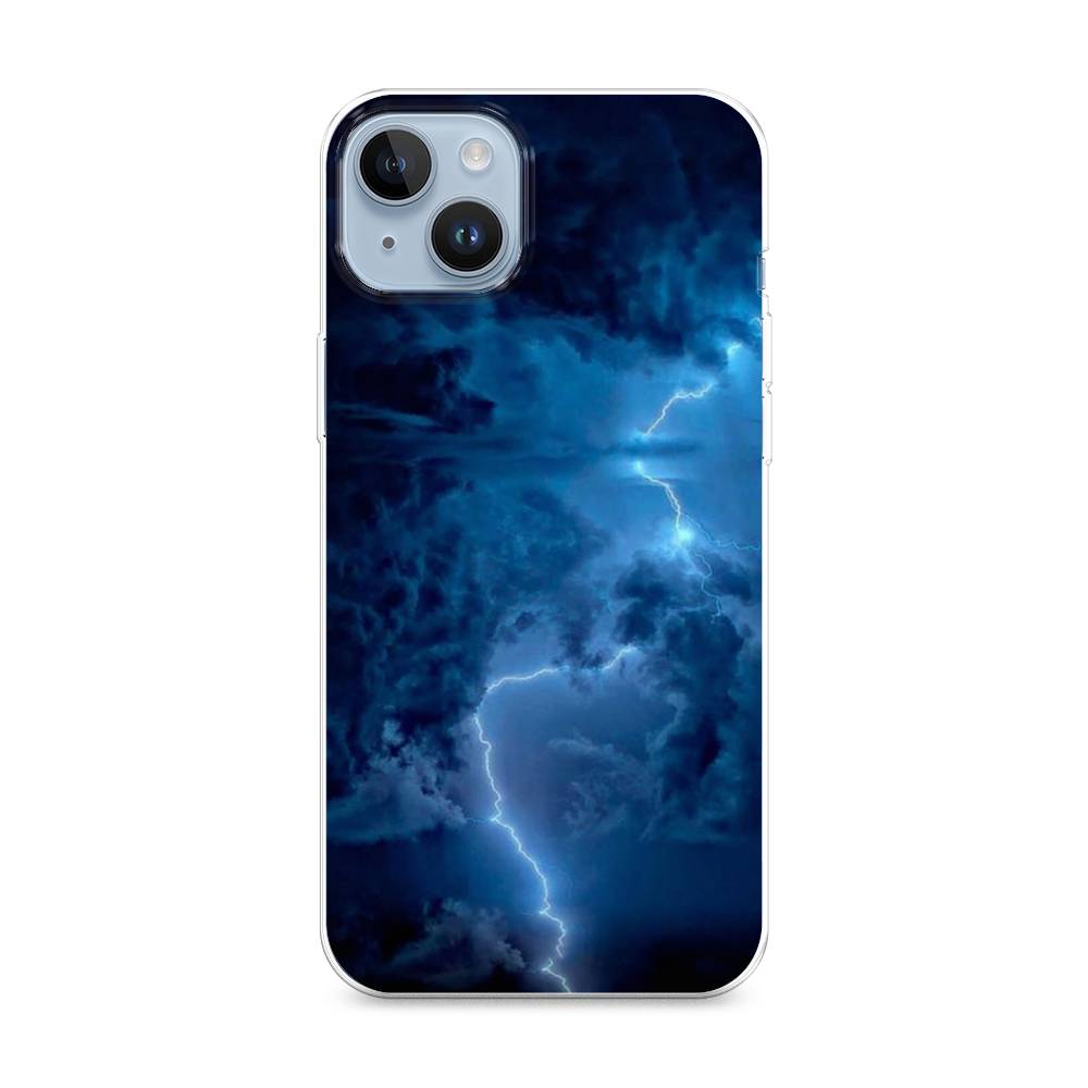 

Чехол Awog на Apple iPhone 14 Plus / Айфон 14 Плюс "Молния", Разноцветный, 15350-4