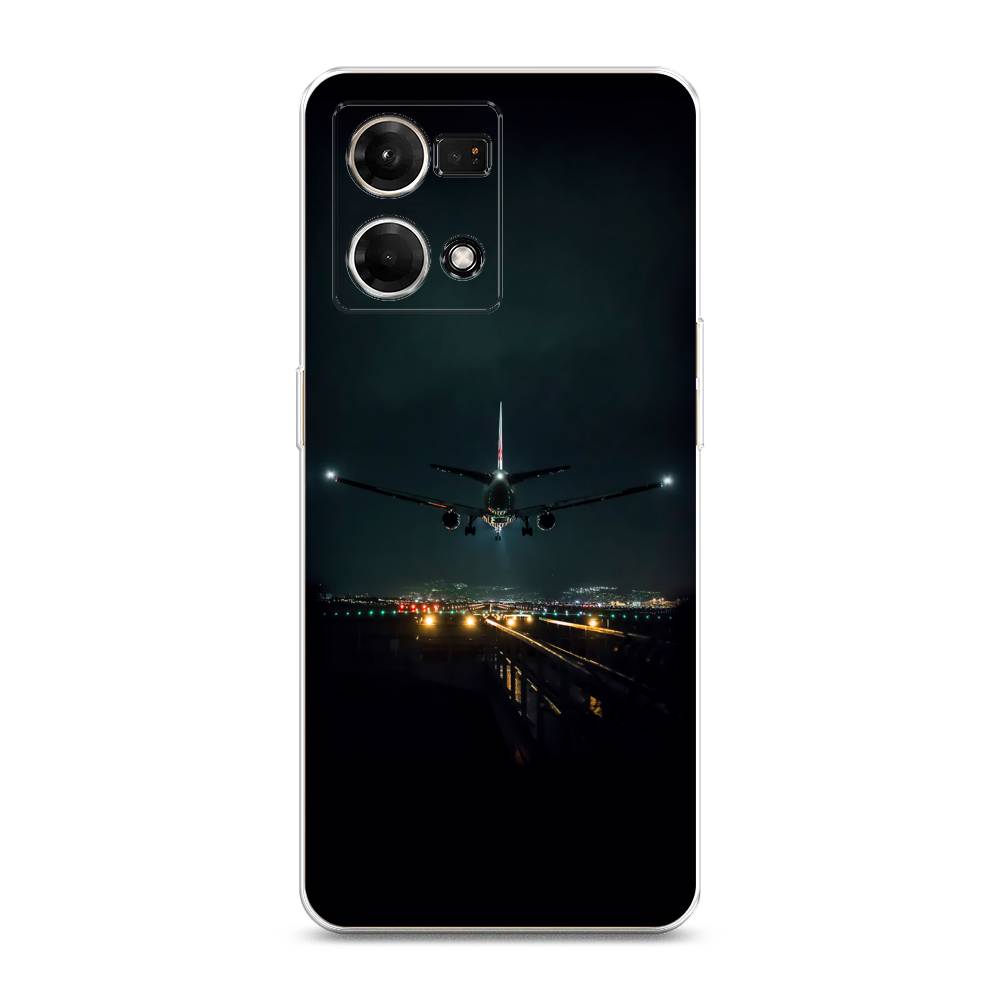 

Силиконовый чехол "Ночной рейс" на Oppo Reno 7 4G / Оппо Рено 7 4G, Разноцветный