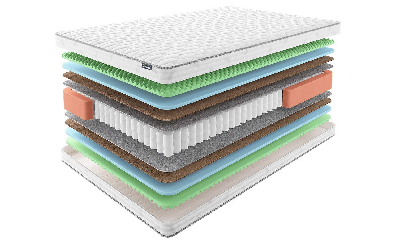 

Матрас Gupan Osteon Mizar 140x200 см, Белый, Osteon Mizar