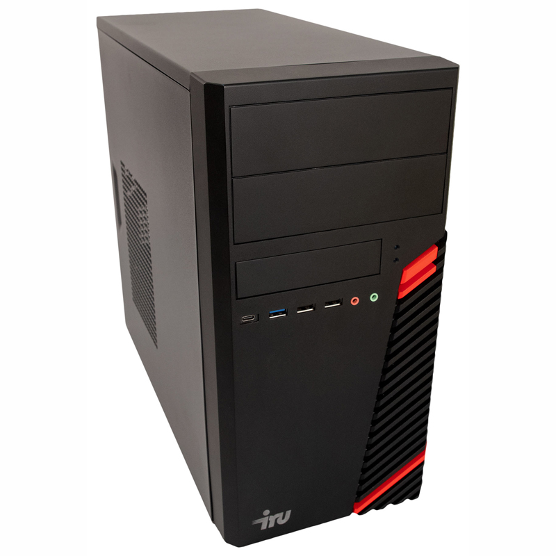 

Настольный компьютер iRU IRU Office 310H5SF черный (1837773), IRU Office 310H5SF