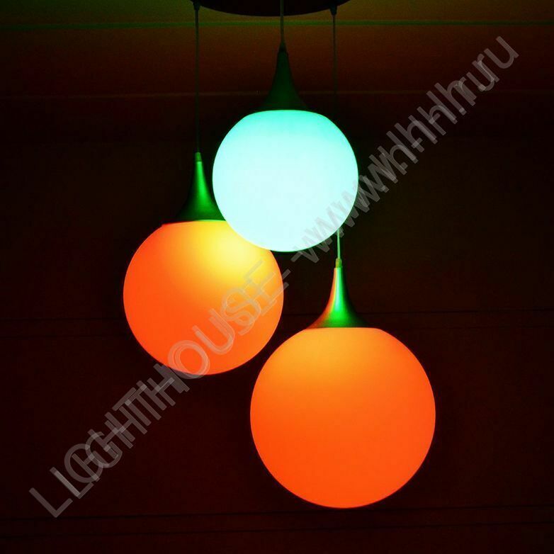 

Подвесной LED шар LH 35 см 220V RGB