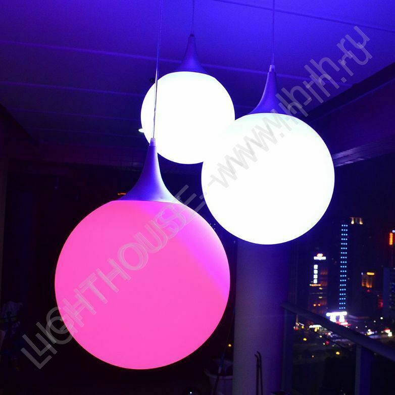 Подвесной LED шар LH 60 см 220V RGB