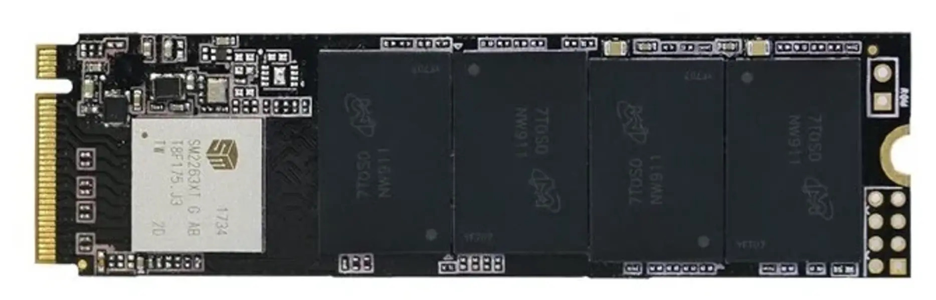 

SSD накопитель KingSpec NE-256 M.2 2280 256 ГБ, NE-256