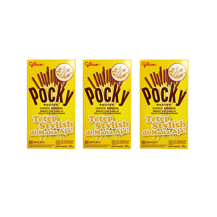 Pocky со вкусом Банана (3 шт. по 42 г)