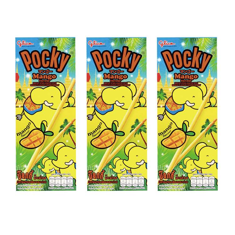 Pocky со вкусом Манго (3 шт. по 25 г)