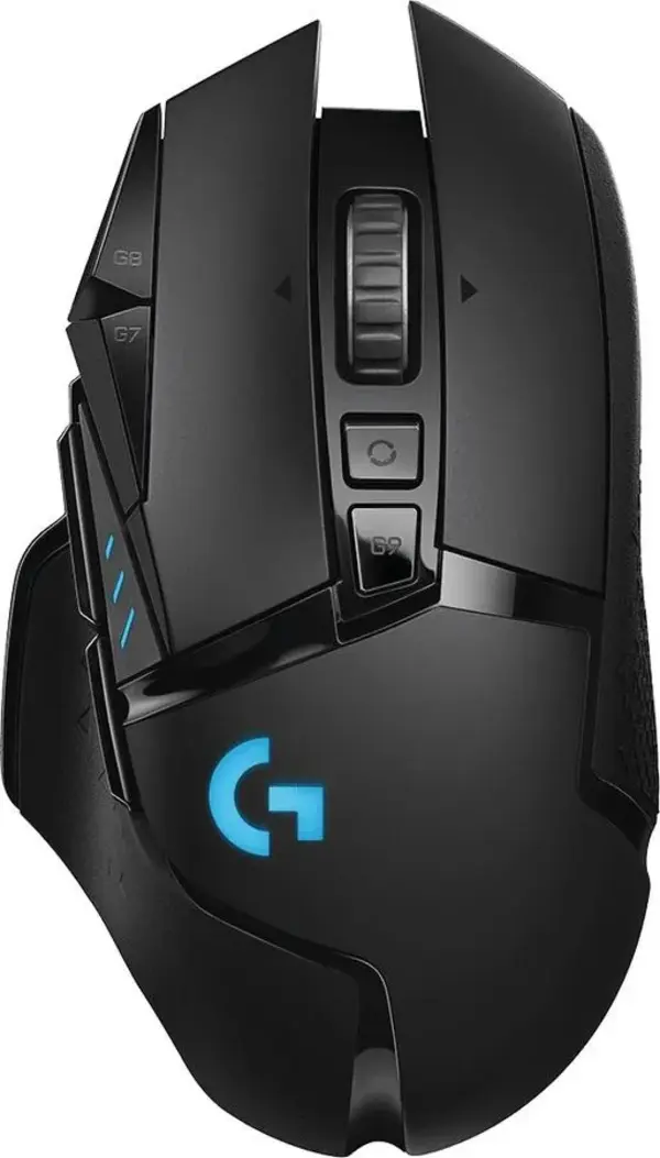 

Беспроводная игровая мышь Logitech G502 Lightspeed черный (910-005568), G502 Lightspeed