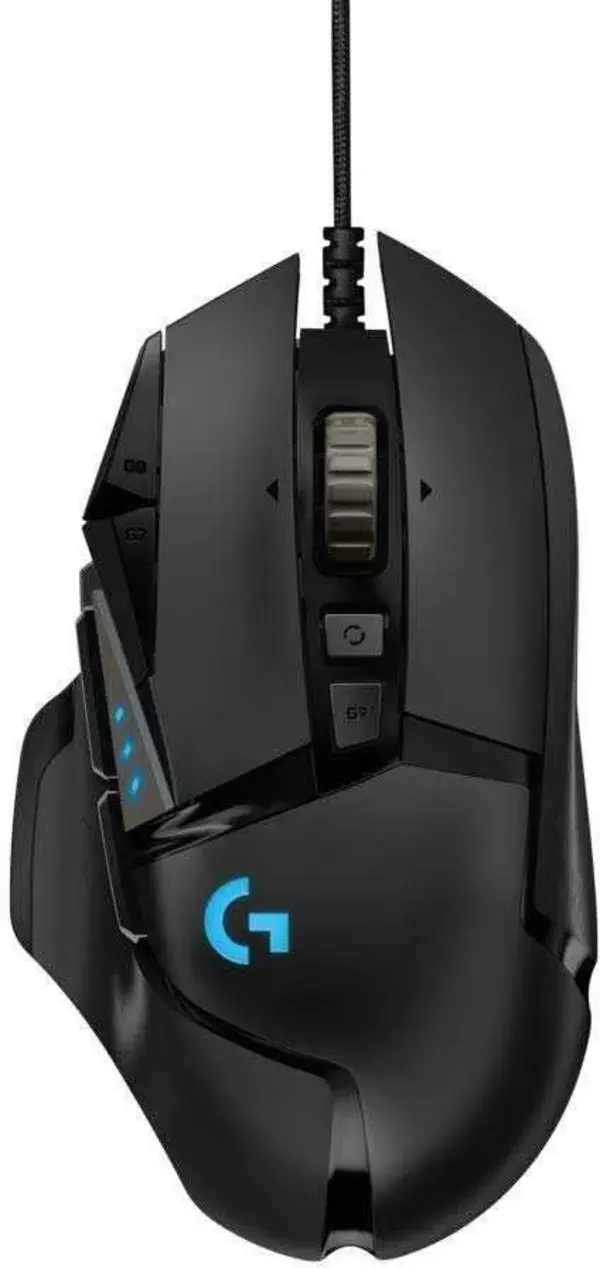 фото Проводная игровая мышь logitech g502 hero black (910-005469)