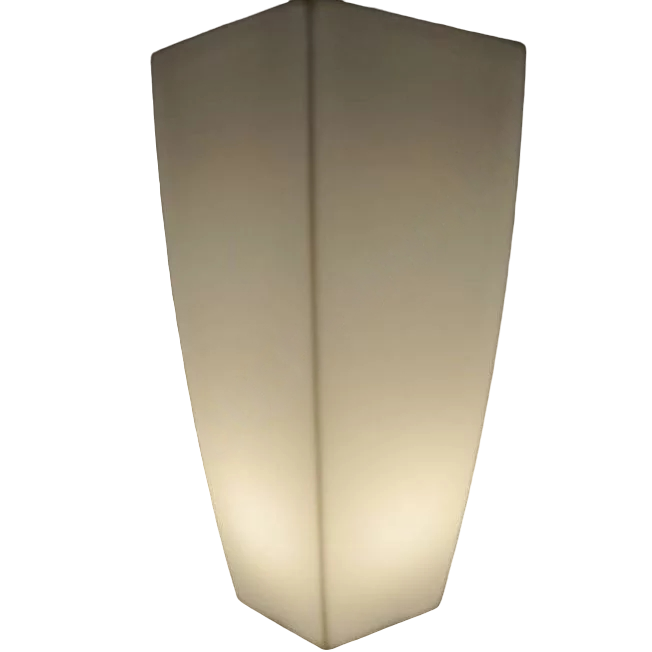 

Уличный вазон LightHouse светящийся Barvi L 1415329003 149 л белый, светящийся Barvi L