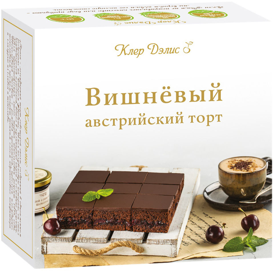 

Торт Клер Дэлис Австрийский вишневый 350г