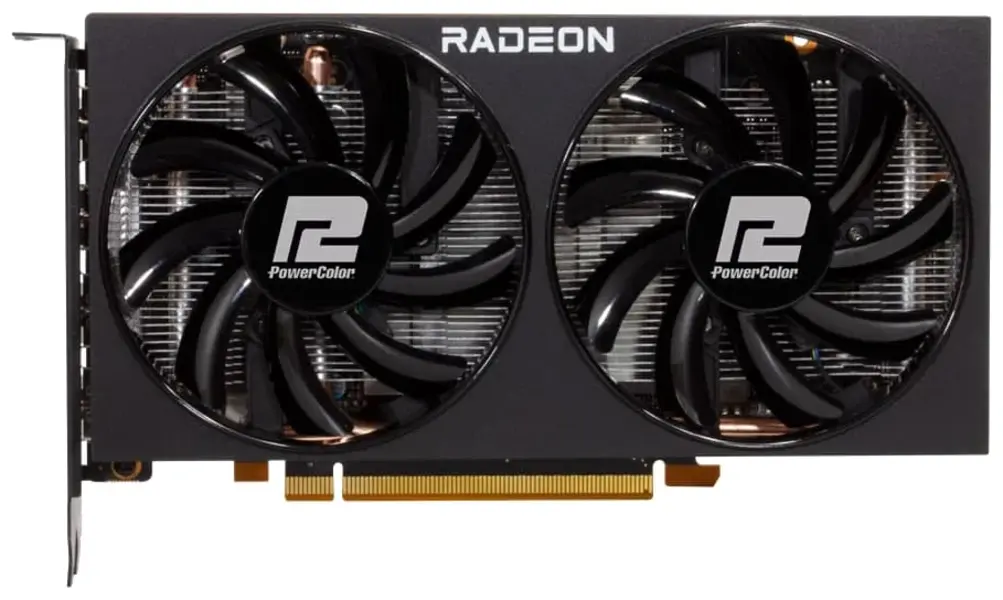 фото Видеокарта powercolor amd radeon rx 6600 fighter (axrx-6600-8gbd6-3dh)