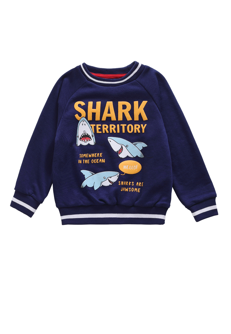 

Свитшот детский Max&Jessi SS22C50600422 цв. темно-синий р. 116, SS22C50600422