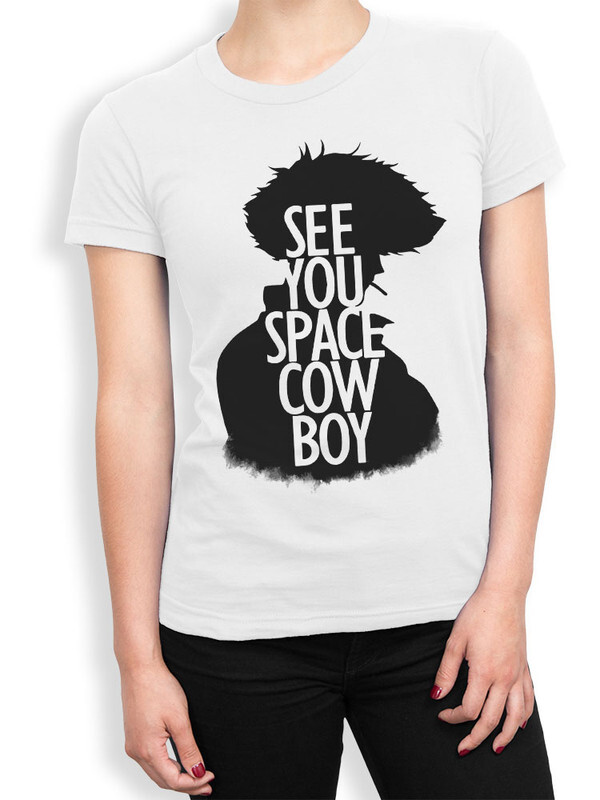 

Футболка женская Design Heroes Cowboy Bebop белая L, Cowboy Bebop