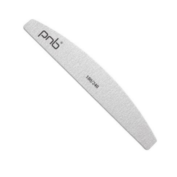 

Пилка для ногтей PNB 180/240 Grey 8988