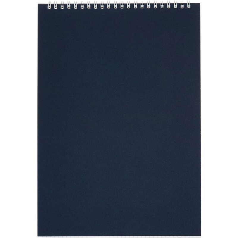 

Блокнот на спирали А4 60л. синий, bl-353