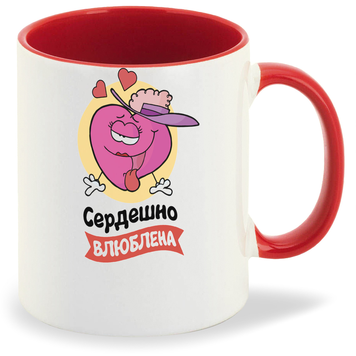 

Кружка CoolPodarok Сердешно влюблена, Сердешно влюблена
