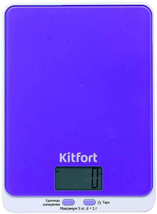 фото Весы кухонные kitfort kt-803-6 purple