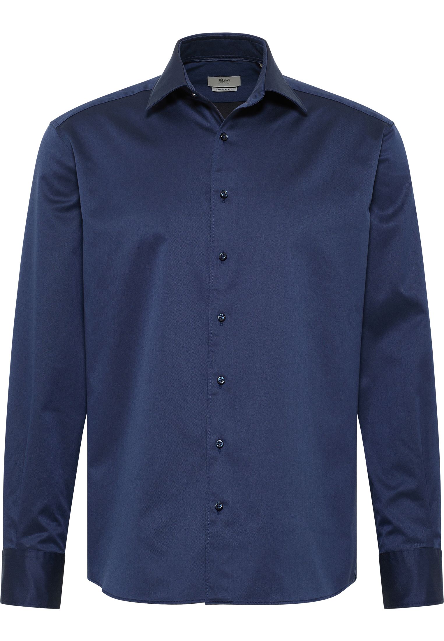 Рубашка мужская ETERNA 3850-19-ES8P синяя 48
