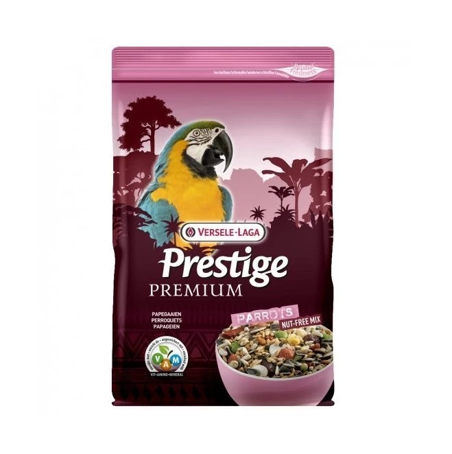 

Основной корм для крупных попугаев Versele-Laga PREMIUM PARROTS, 2000 г, PREMIUM PARROTS