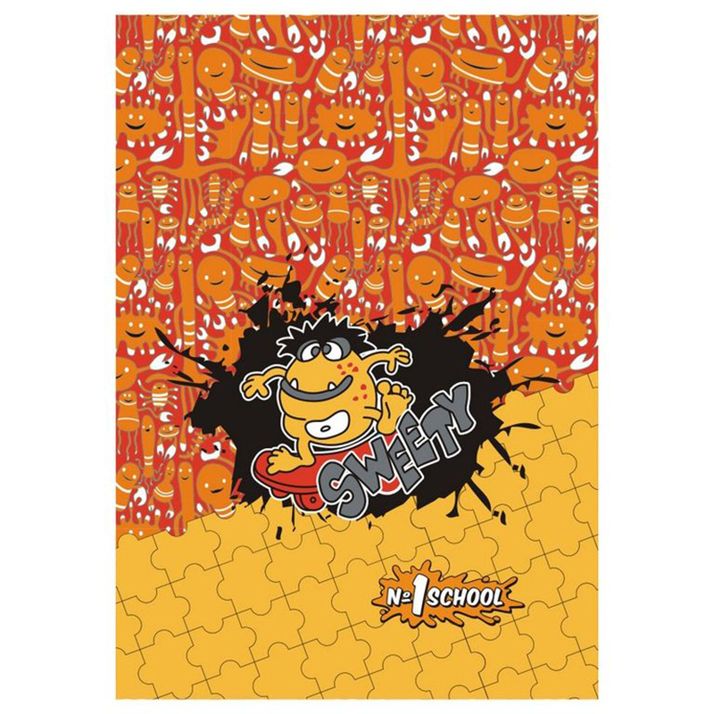 

Блокнот в клетку №1 School Puzzle, А5, 32 листа 6 штук, bl-054