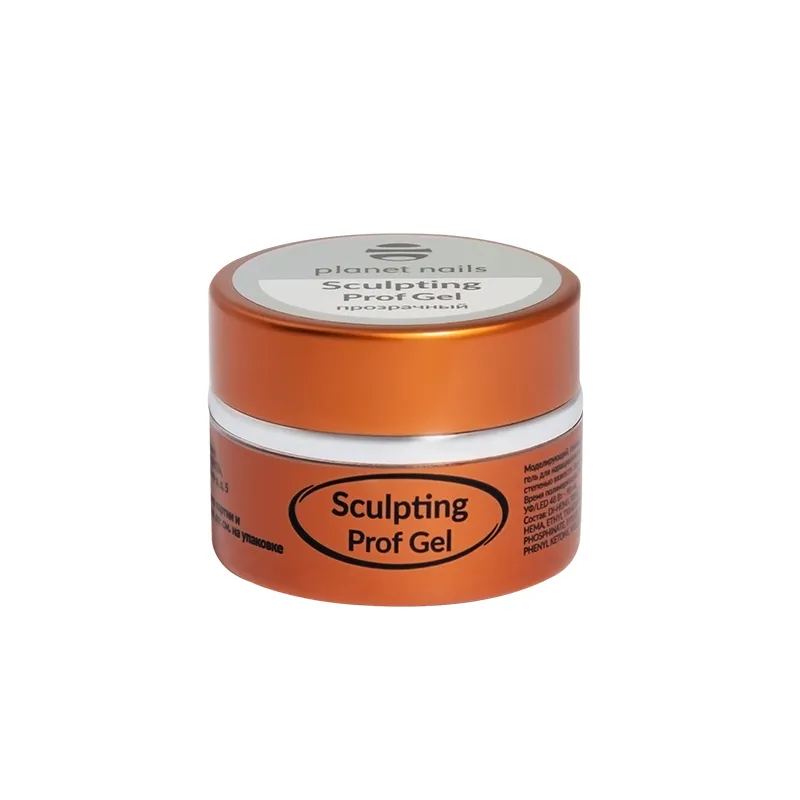 

Гель моделирующий Planet Nails, SCULPTING PROF GEL, прозрачный, 15 г 11321