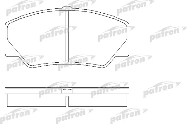 

Тормозные колодки PATRON дисковые PBP450